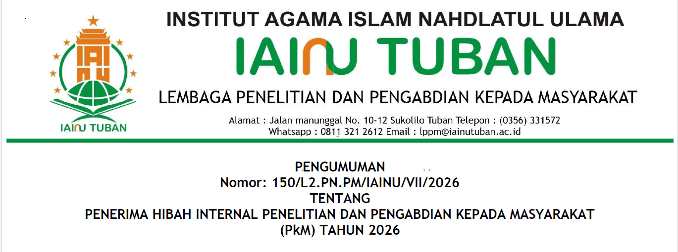 Pengumuman Penerima Hibah Internal 2026